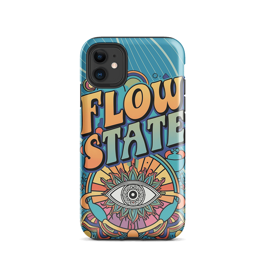 Flow State Retro Eye Tough iPhone® Case product image (24)