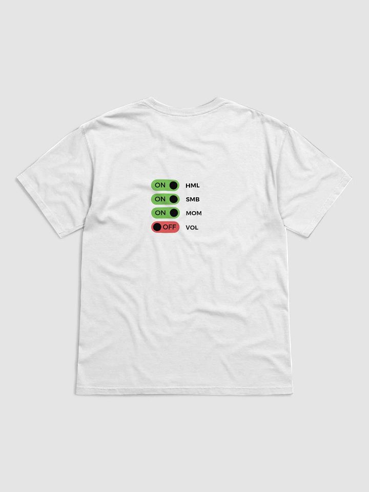 Banker T-Shirt - Factor Investing product image (2)