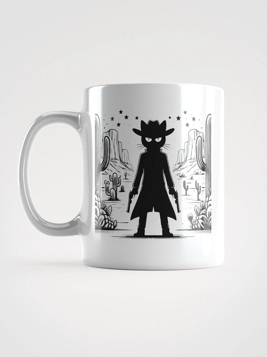 Cat Cowboy Silhouette Mug product image (6)