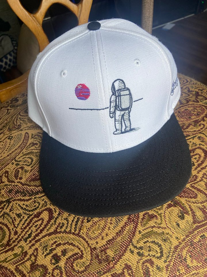 lonely astronaut snapback. product image (1)