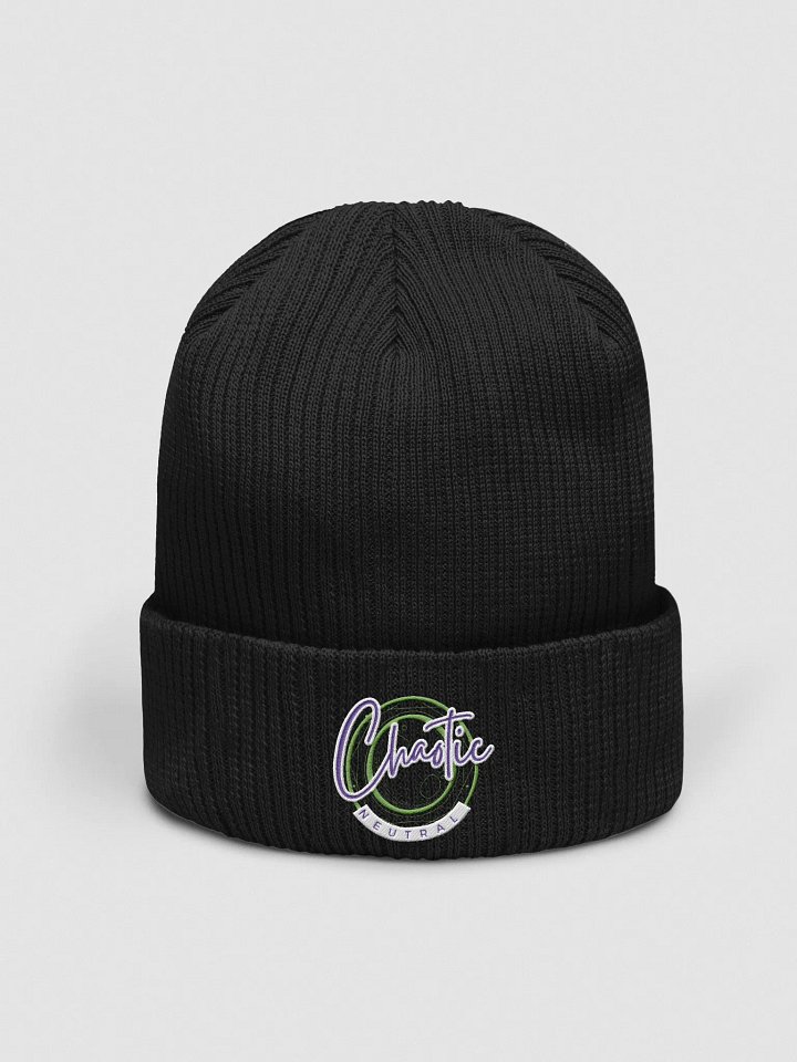 Chaotic Neutral Brushstroke Beanie product image (1)