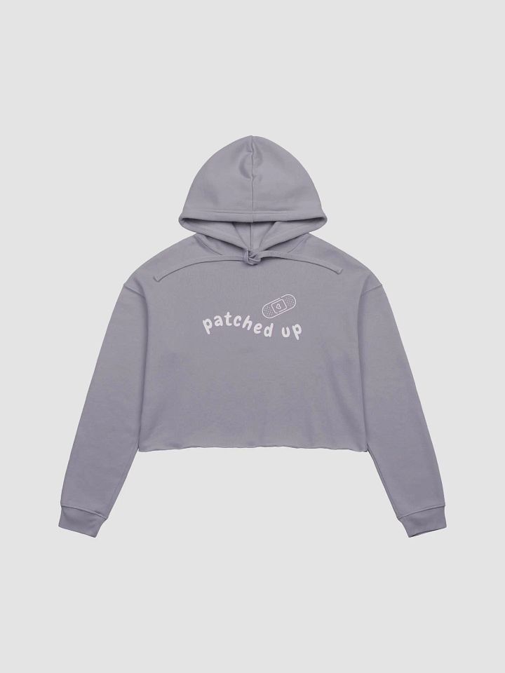 Patched Up Cropped Hoodie product image (1)