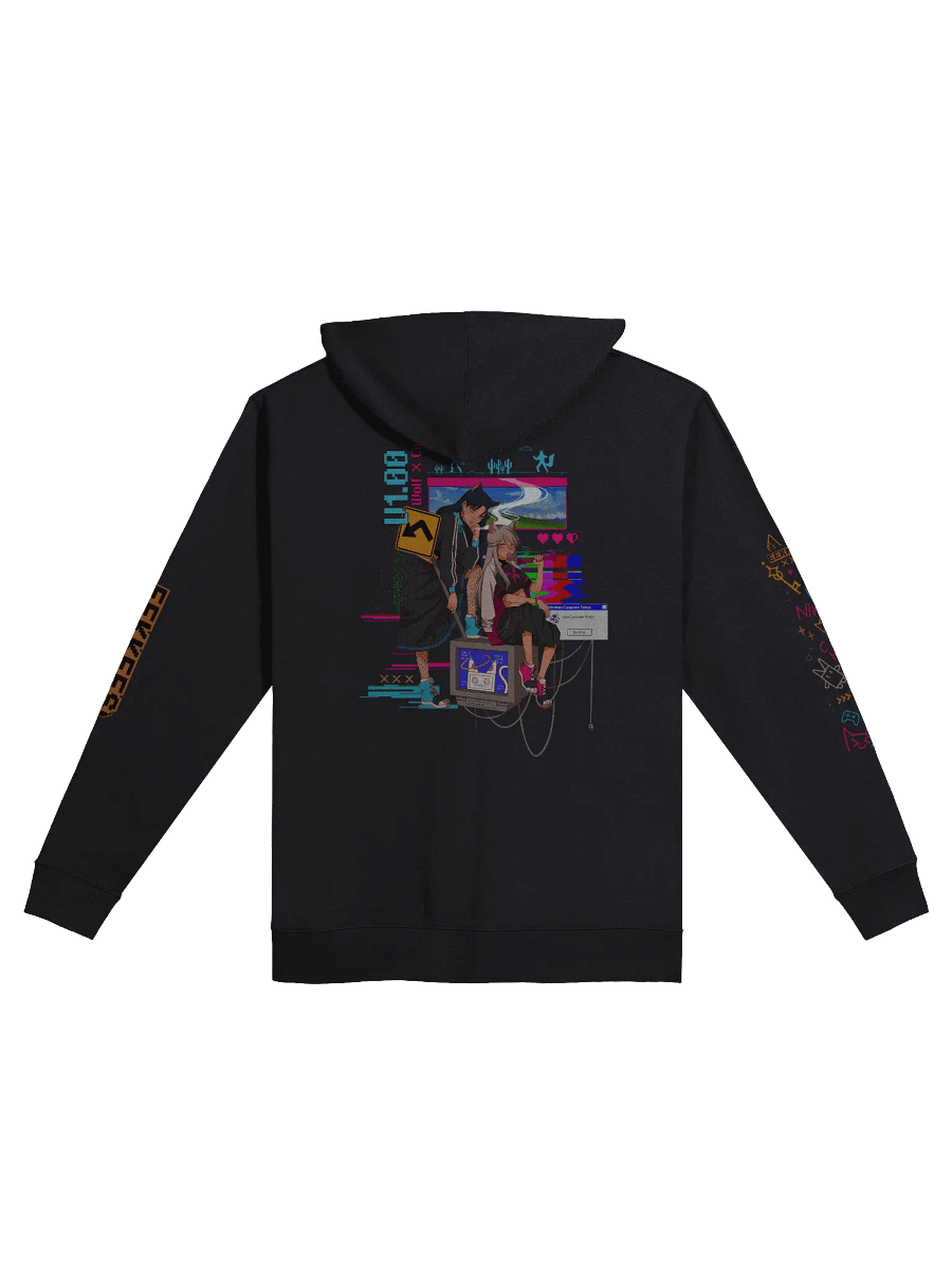 "V 1.00" ZIP HOODIE product image (2)