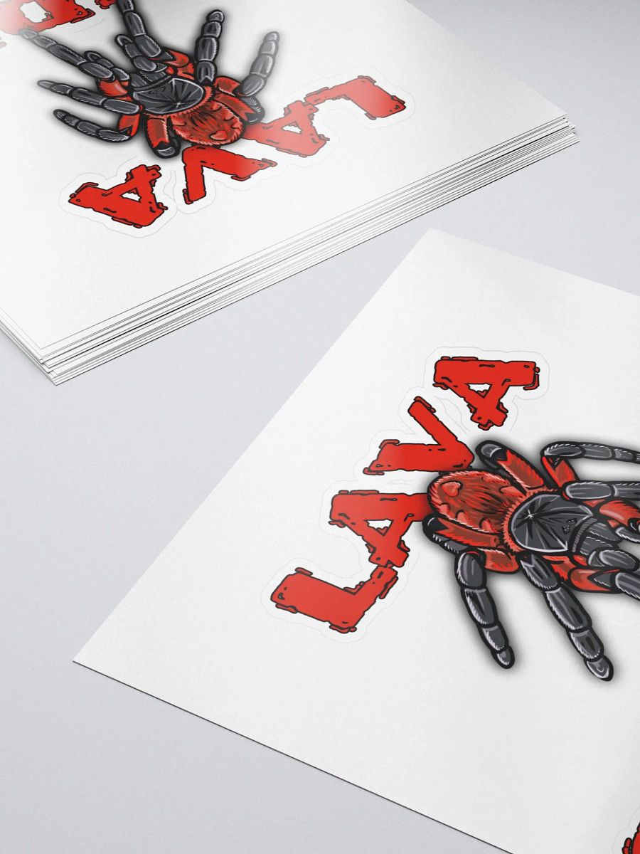 Lava Spider Sticker product image (5)