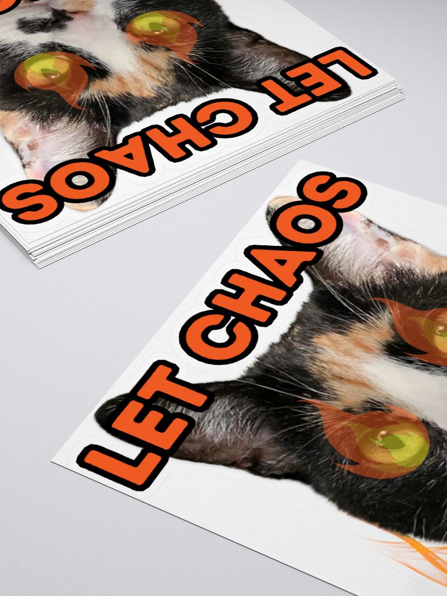 Chaos Cat Sticker product image (12)