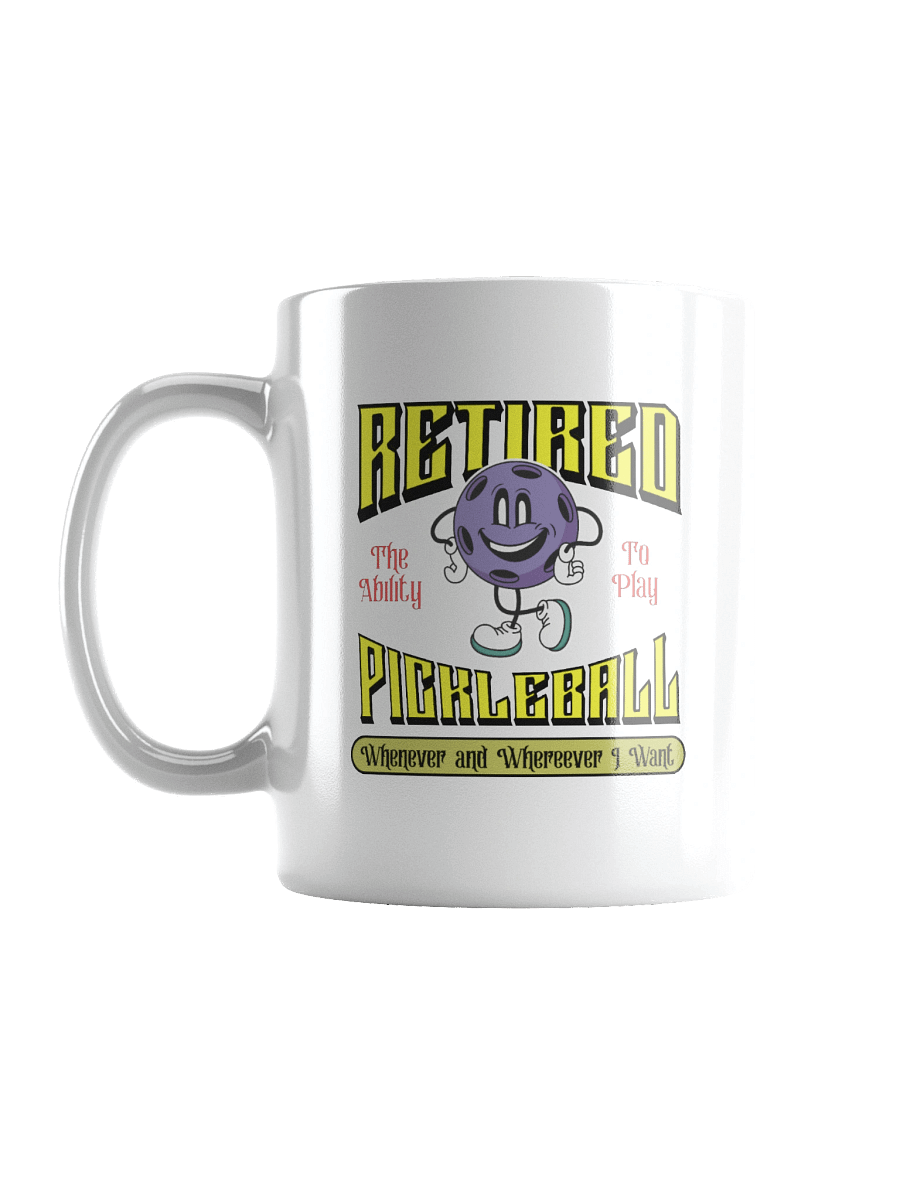 Retired Pickleball Mug product image (1)