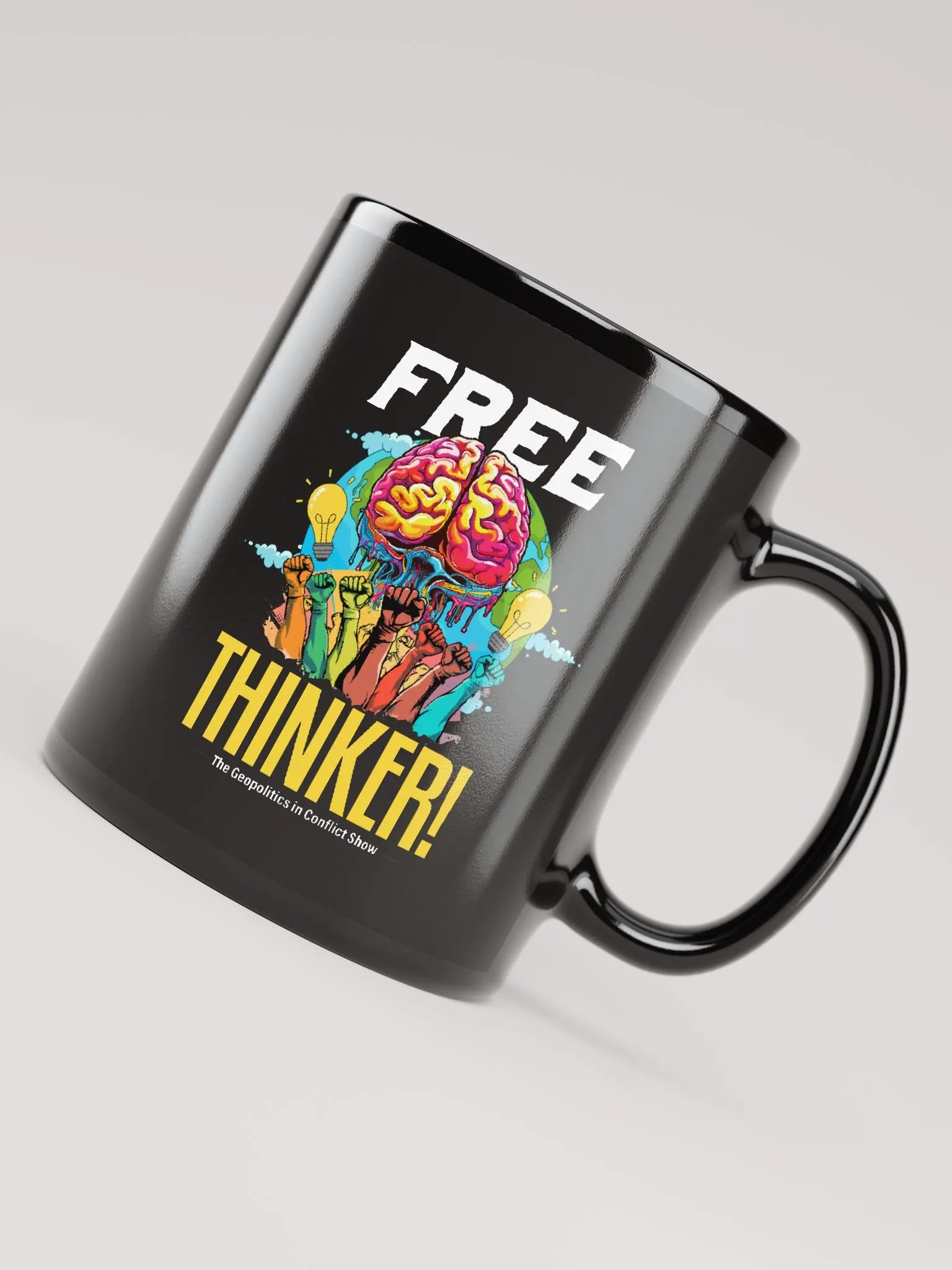 My Mind Belongs to No One! Free Thinker (Mug) product image (8)