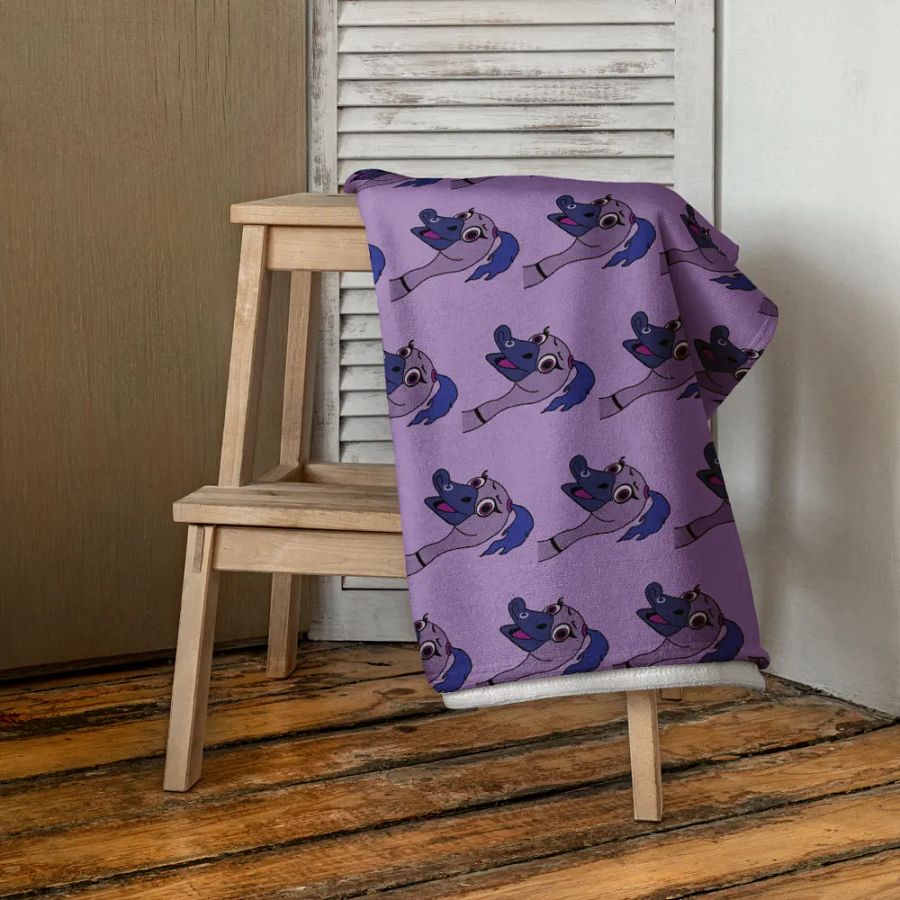 Purple Grungy Goose Towel product image (4)