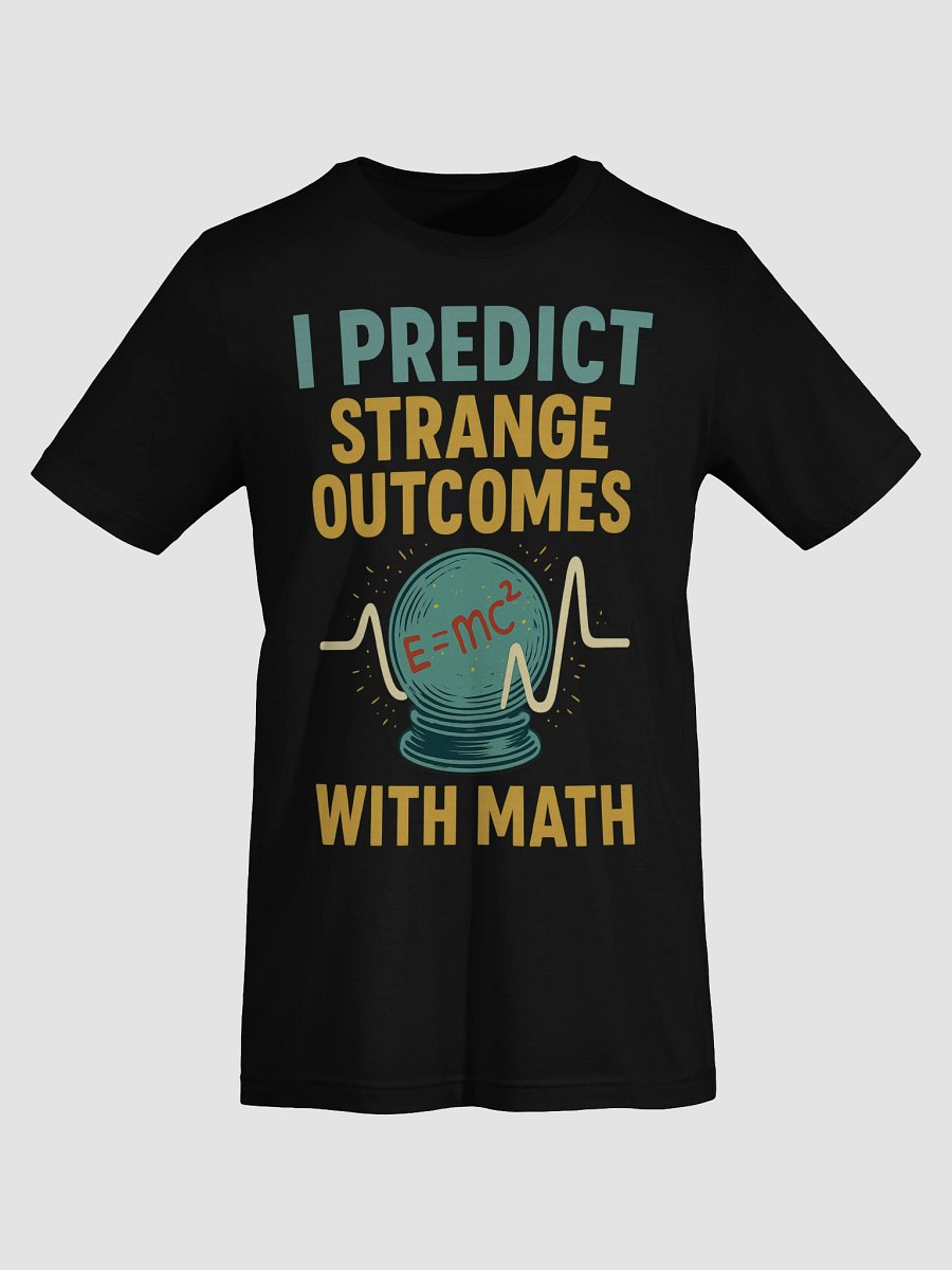 E=mc² Crystal Ball T-Shirt product image (7)