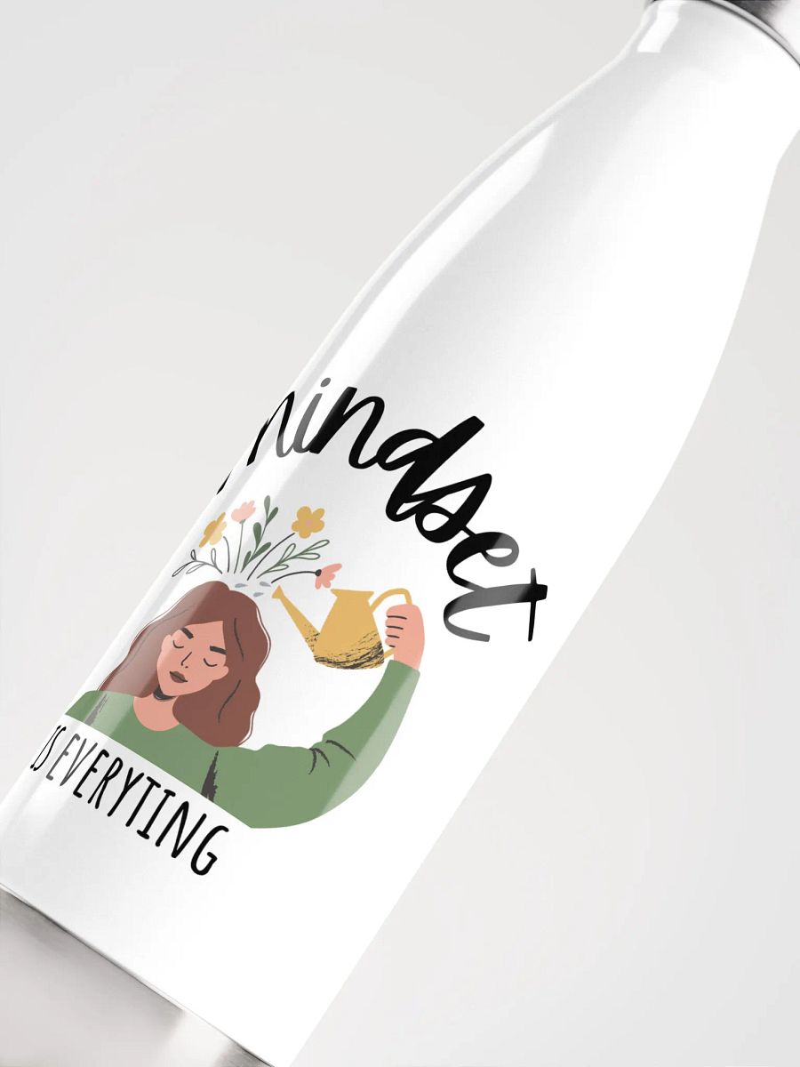 'Mindset is Everything' Steel Water Bottle product image (5)