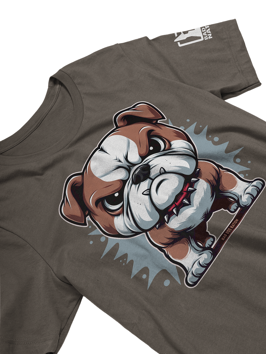 Bulldog "Bert" Angry Pup - Premium Unisex T-shirt product image (6)