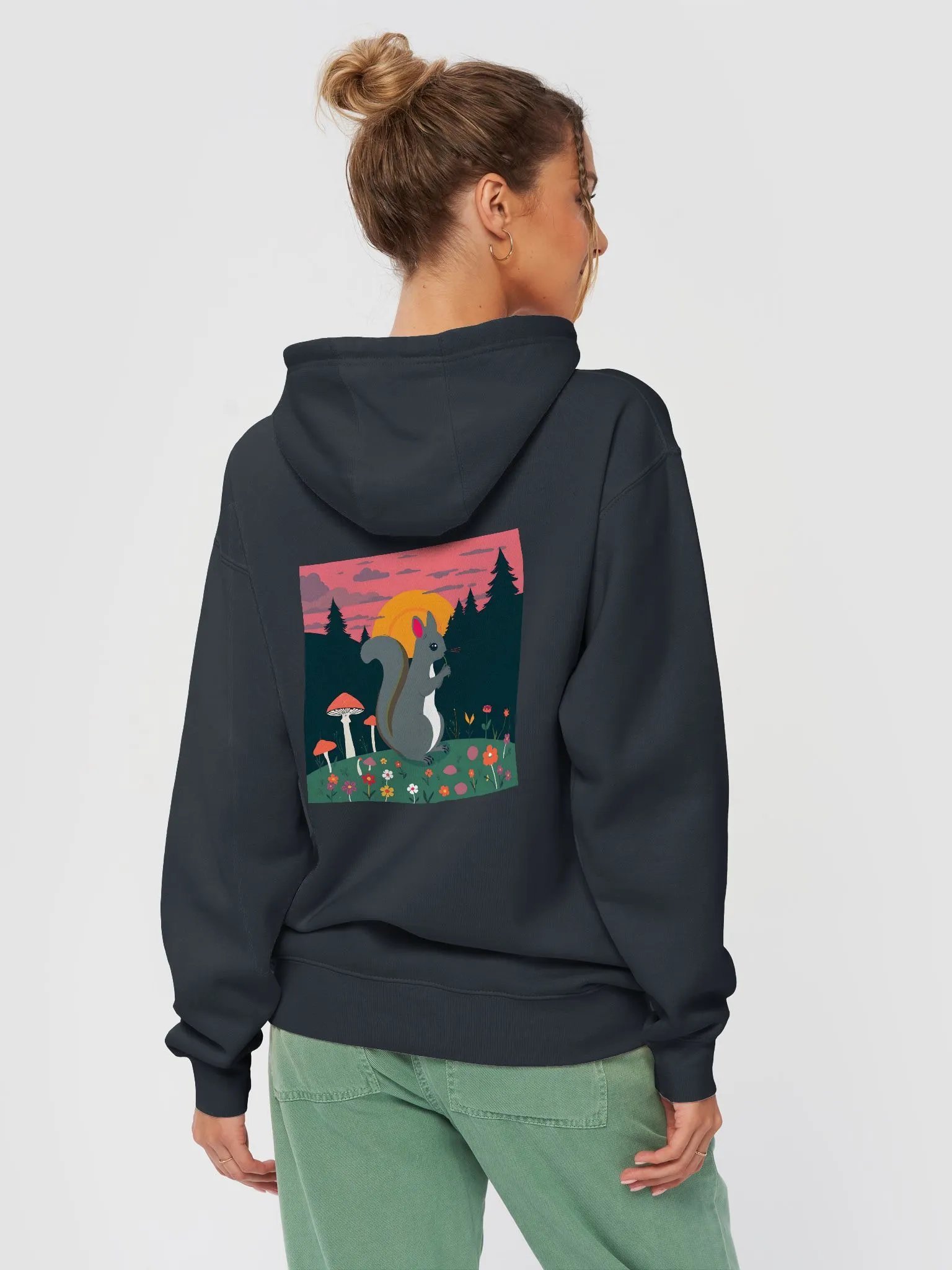 Sunset Squirrel Hill Pullover Hoodie product image (4)