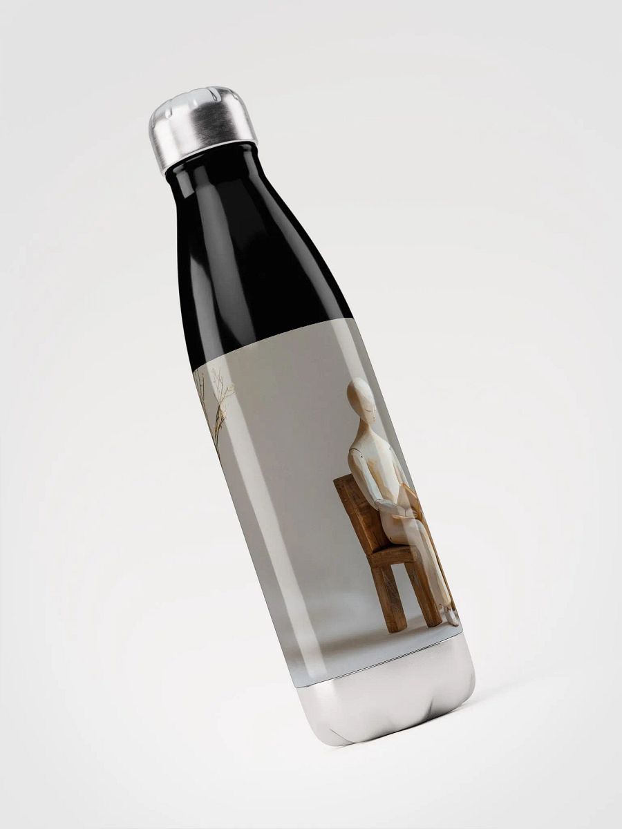Stainless Steel Water Bottle by Allcolor-We are all wooden people 001 product image (3)