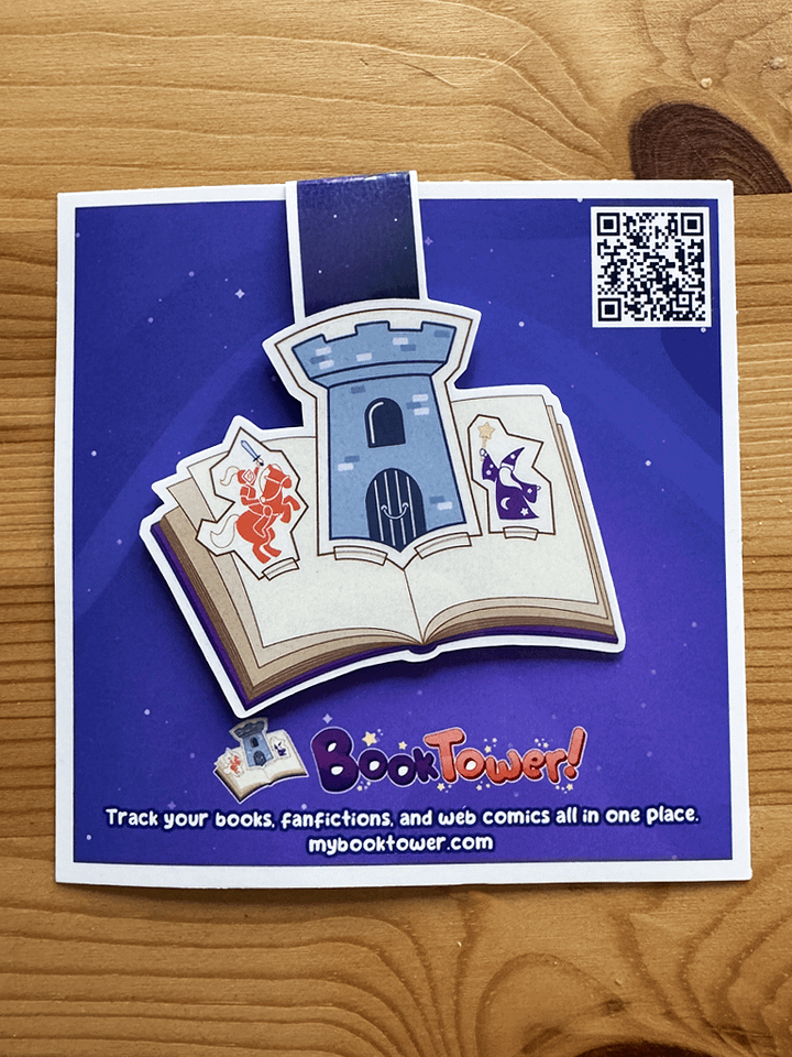 Booktower Logo Magnetic Bookmark product image (2)