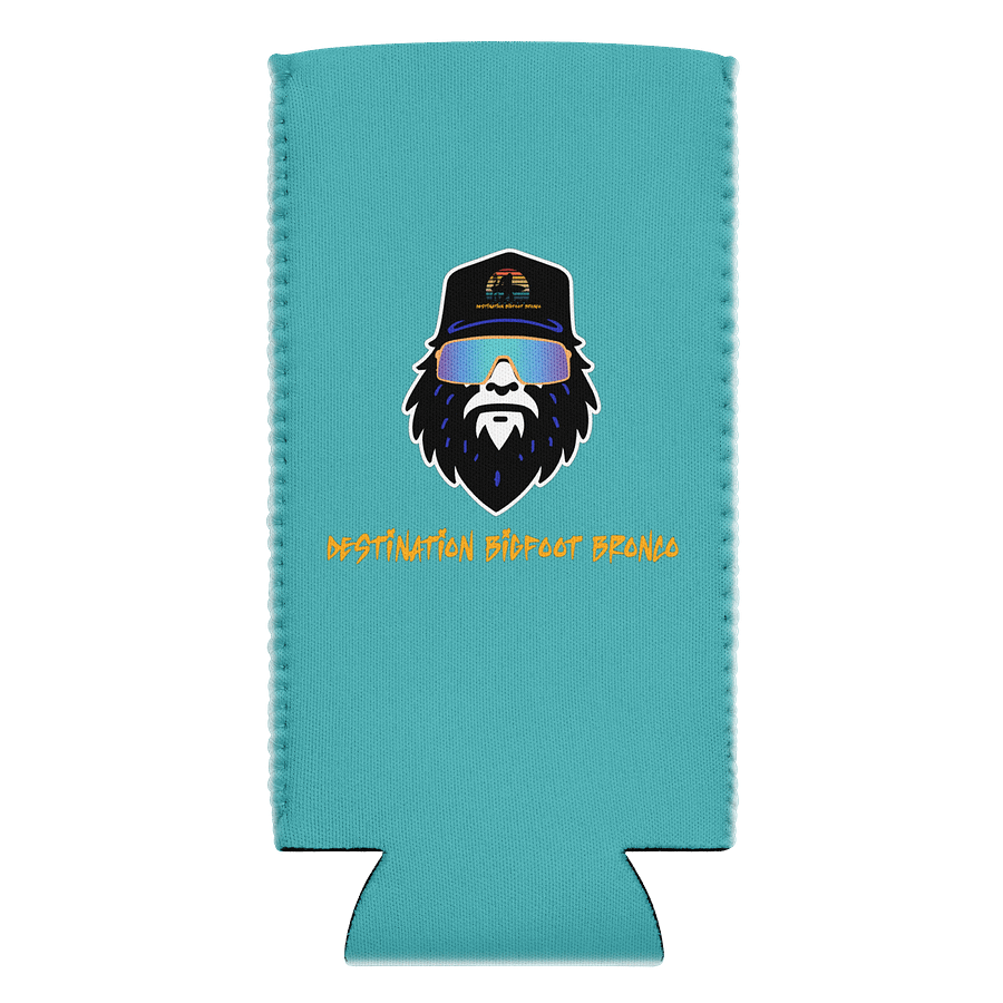 The Sasquatch Sipper (Teal) 12OZ Regular or 12OZ Slim Coozie product image (20)