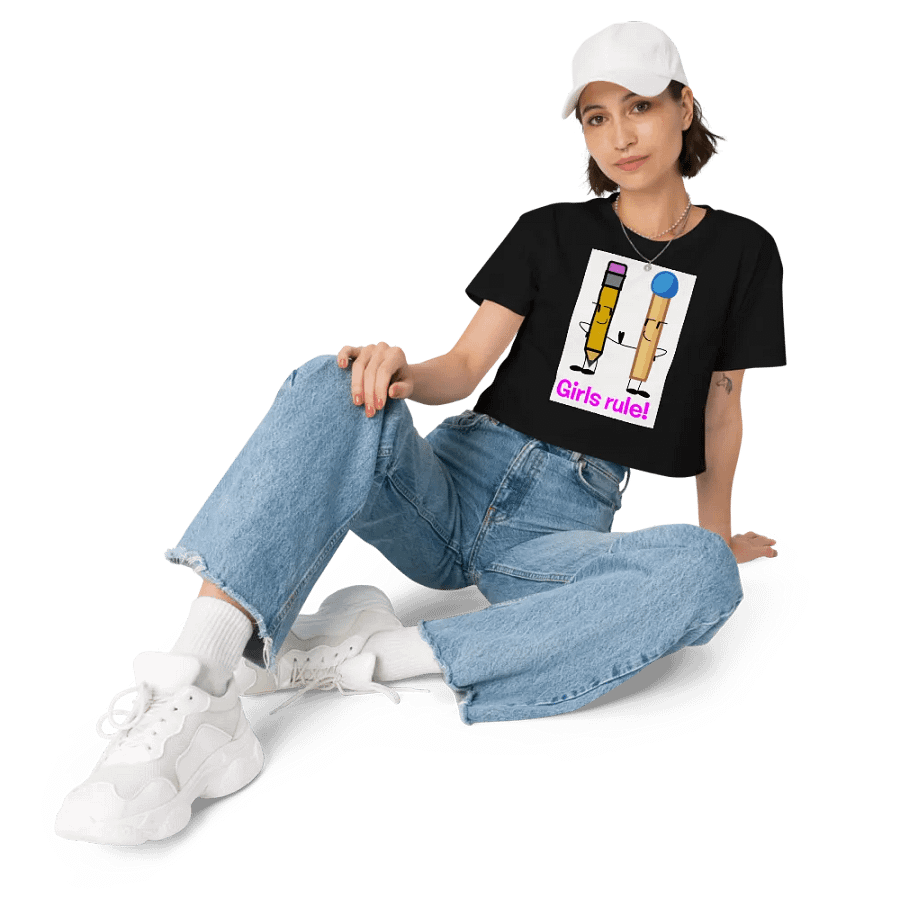 Xfohv pencil and blue match croptop product image (11)