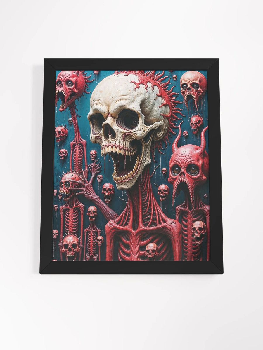 Macabre Mosaic Framed Print product image (19)