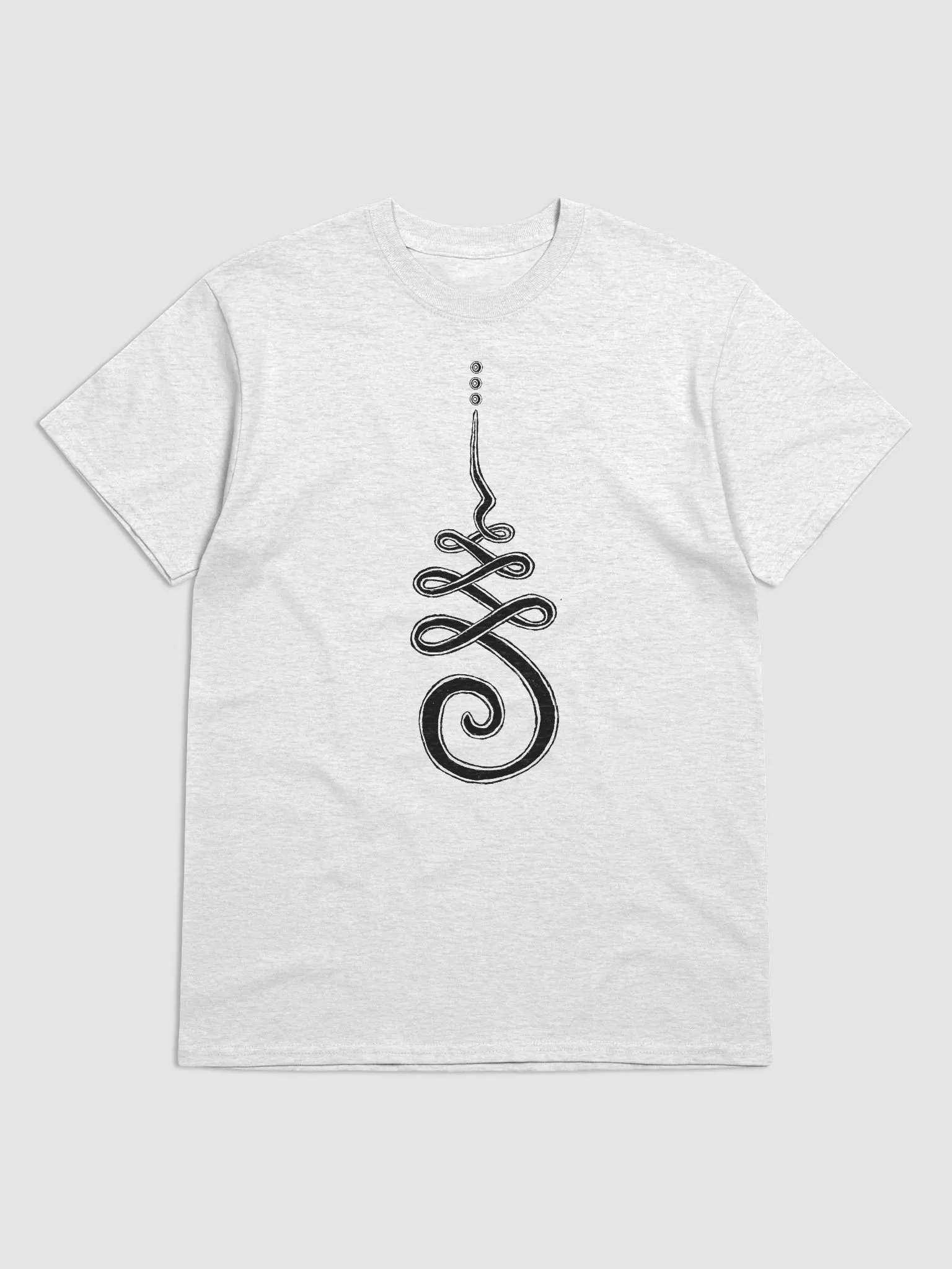 Stay on the Path Heavy weight T-shirt - black print product image (1)