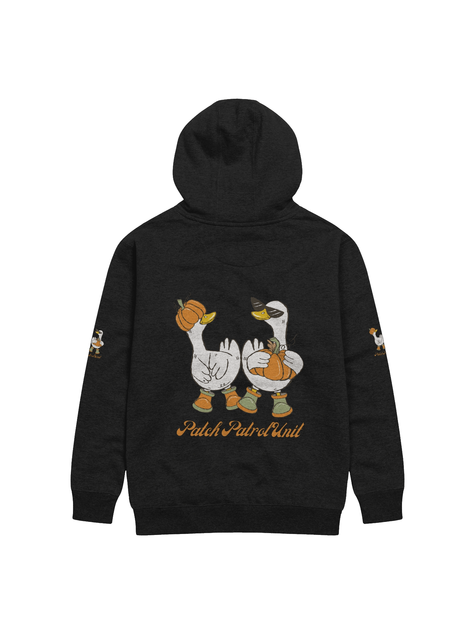 Patch Patrol Unit: Pumpkin Duck & Goose Hoodie product image (14)