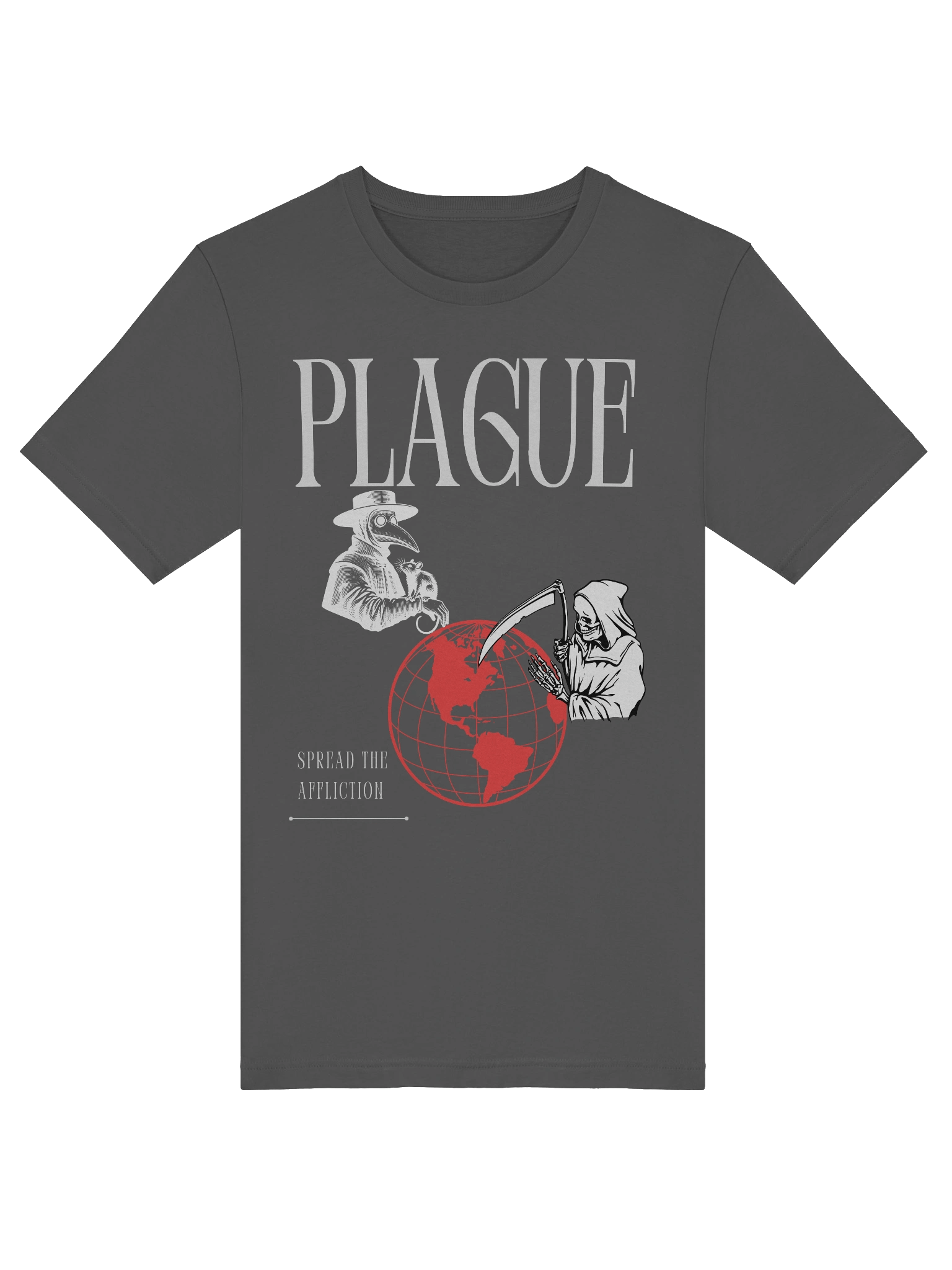 Grim Reaper Plague T-Shirt product image (5)