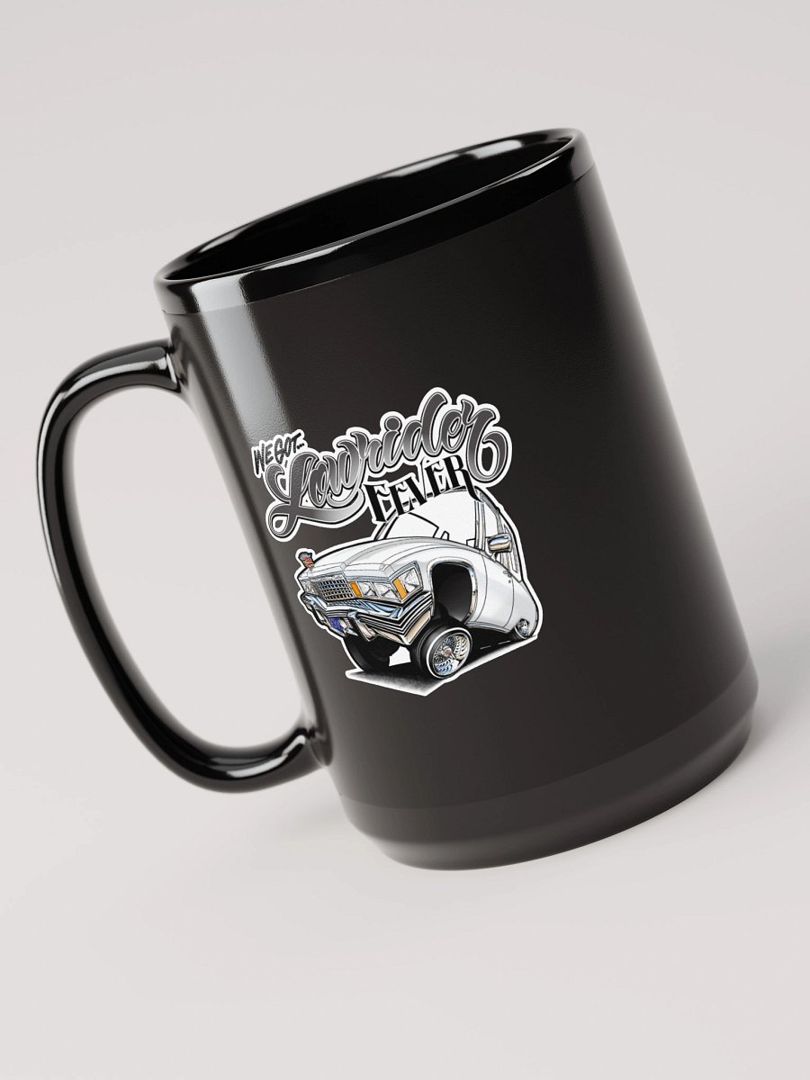 Lowrider Fever Black Glossy Mug product image (3)