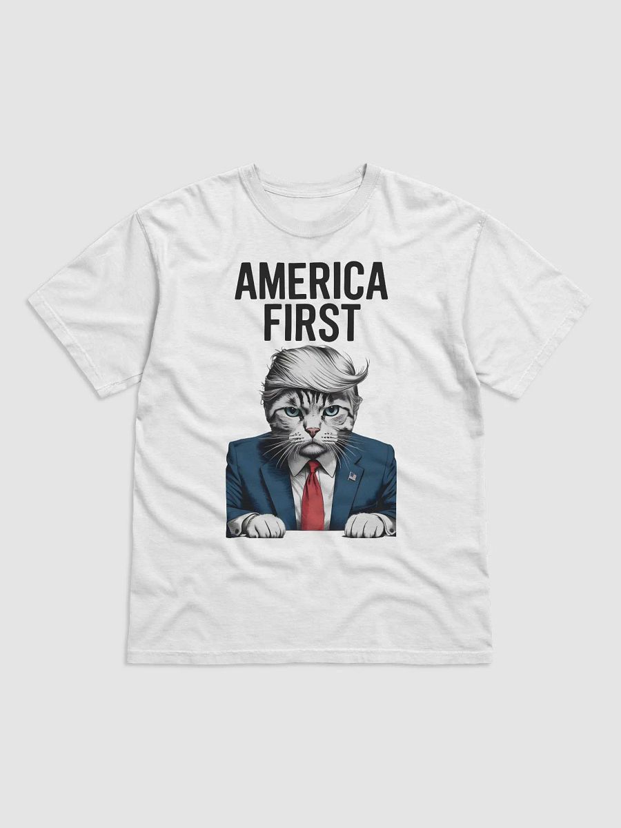Patriotic Feline Leader T-Shirt product image (5)