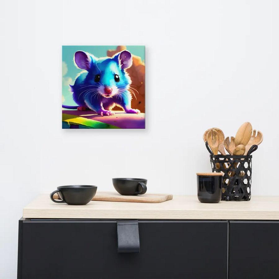 Cute Mouse Digital Painting - v4 product image (8)