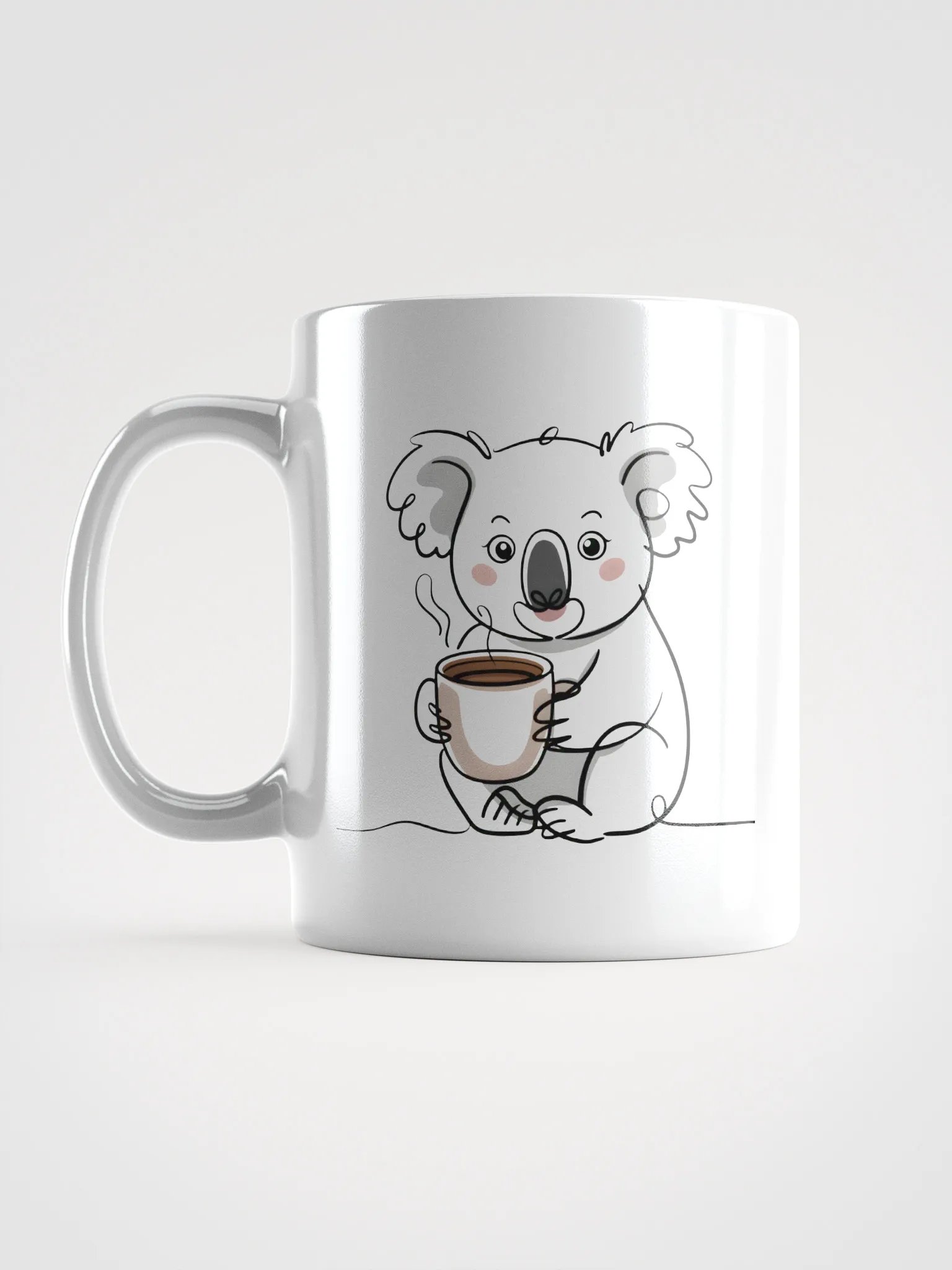 Koala Holding Coffee Mug | Cute Animal Mug product image (6)