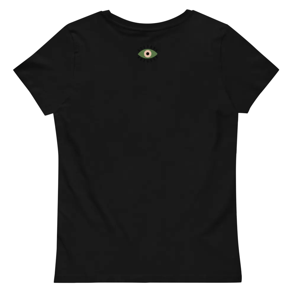 BlackKittenTech Fitted Stella White Tee product image (3)