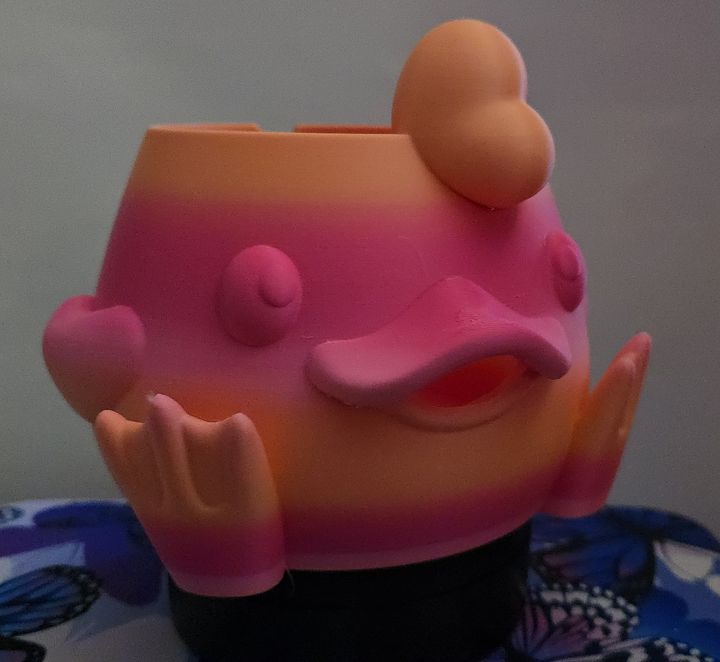Sunset Duck Yarn Bowl 3D printed 🐑 product image (1)