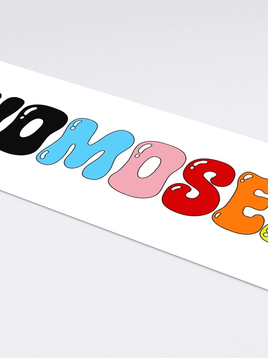 "IDAHOMOSEXUAL" bumper sticker product image (4)