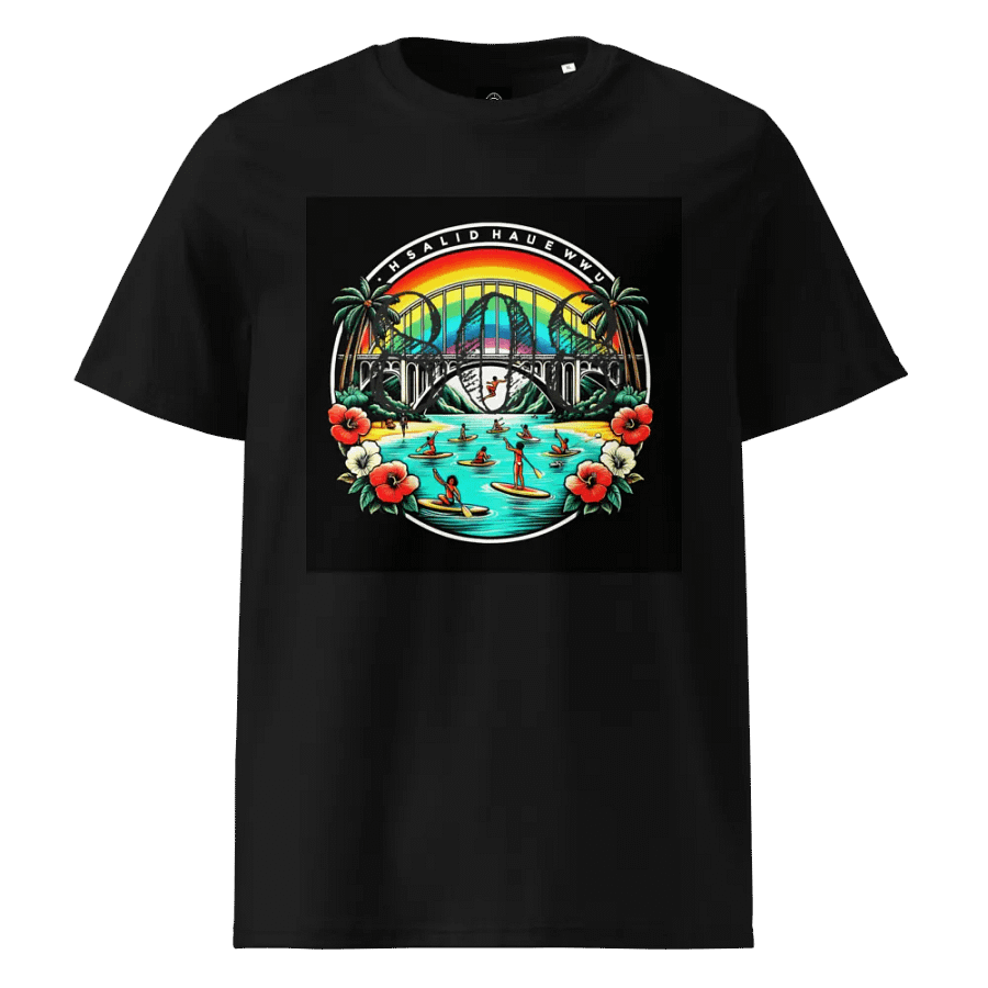 Rainbow Bridge 808 Organic T-shirt product image (1)