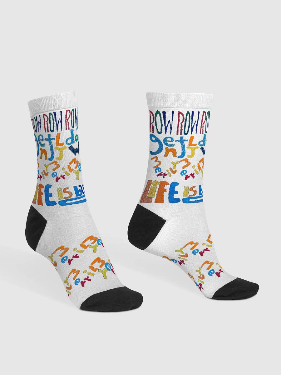Row Row Row Your Boat Crew Socks product image (3)
