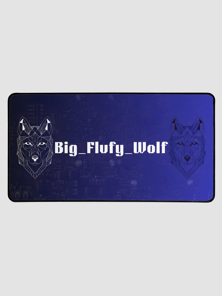 Big Flufy Wolf Mouse Pad product image (1)