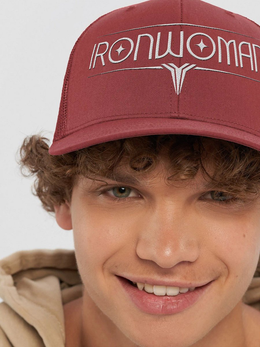 Snapback Trucker Hat IronWoman product image (8)
