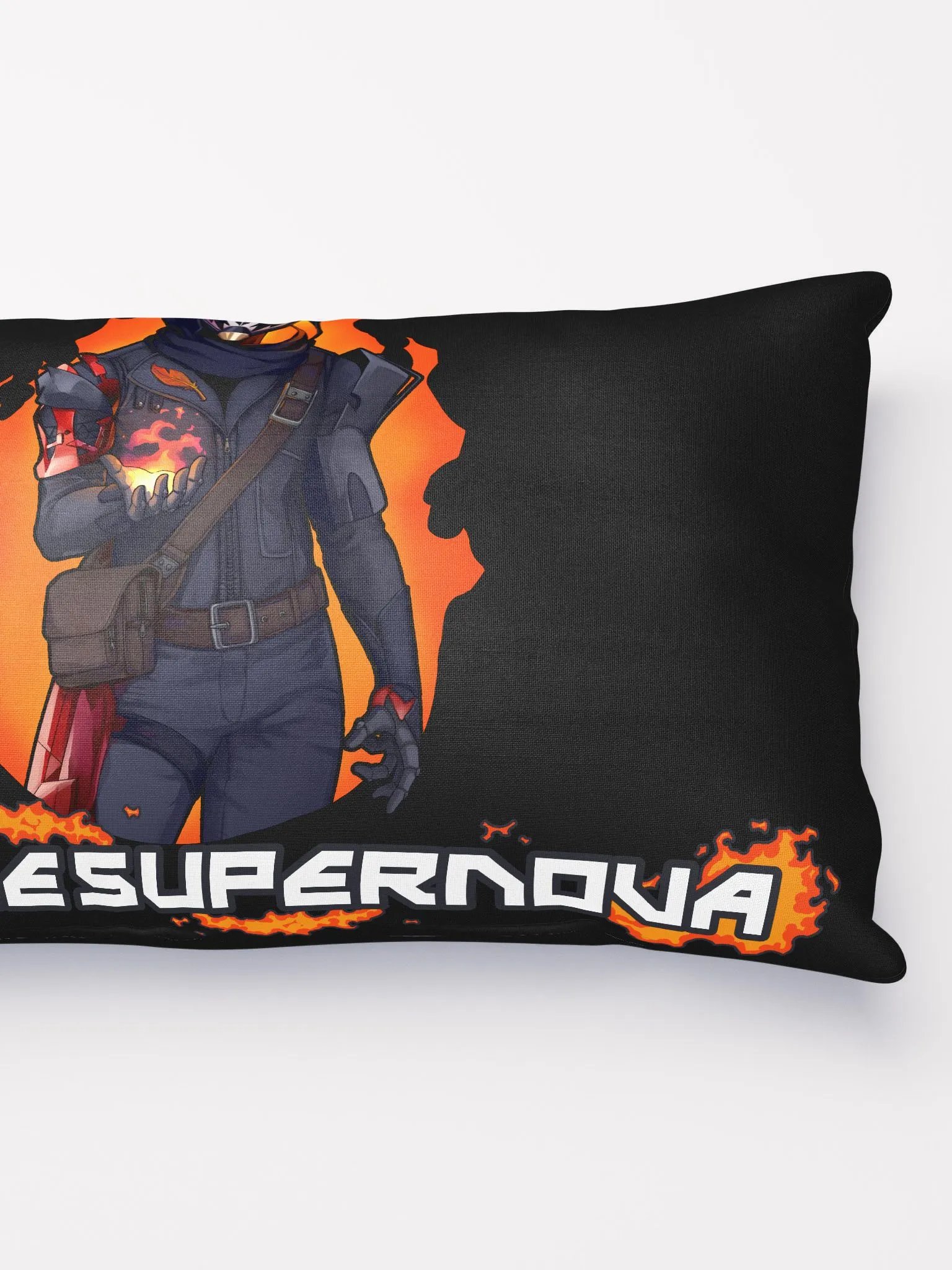 World of Flame Supernova Pillow (Black) product image (3)