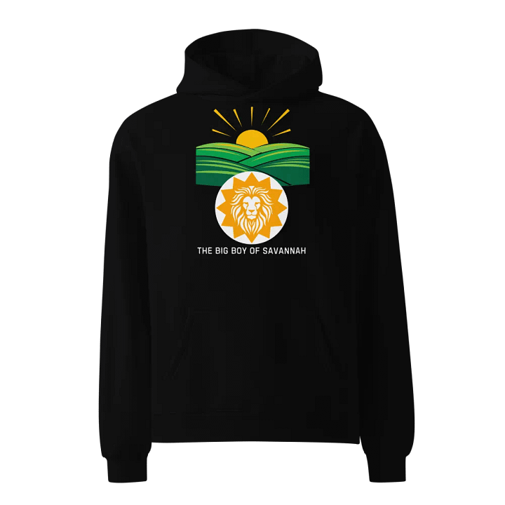 Lionheart Sunset Oversized Hoodie product image (1)