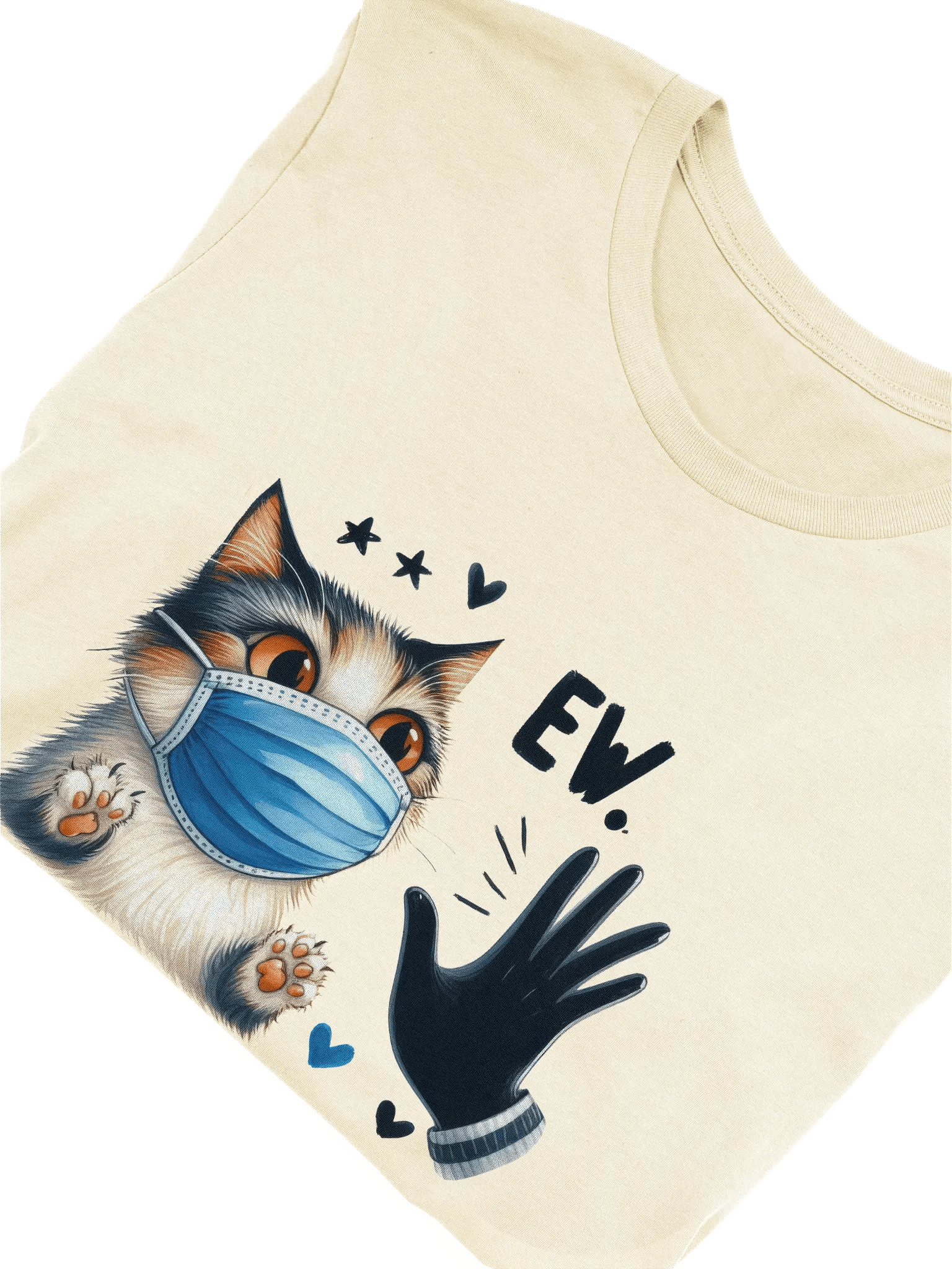 EW. PEOPLE Cartoon Cat T-Shirt product image (5)