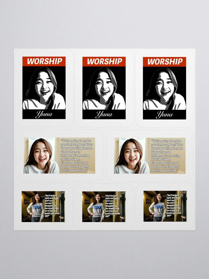 Yuna Sticker Pack product image (1)