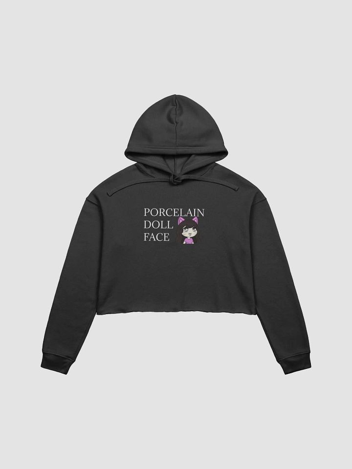 Porcelaindollface cropped hoodie product image (1)