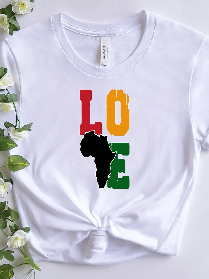 Africa Love: Custom Sublimation Tee for Black History Month product image (1)