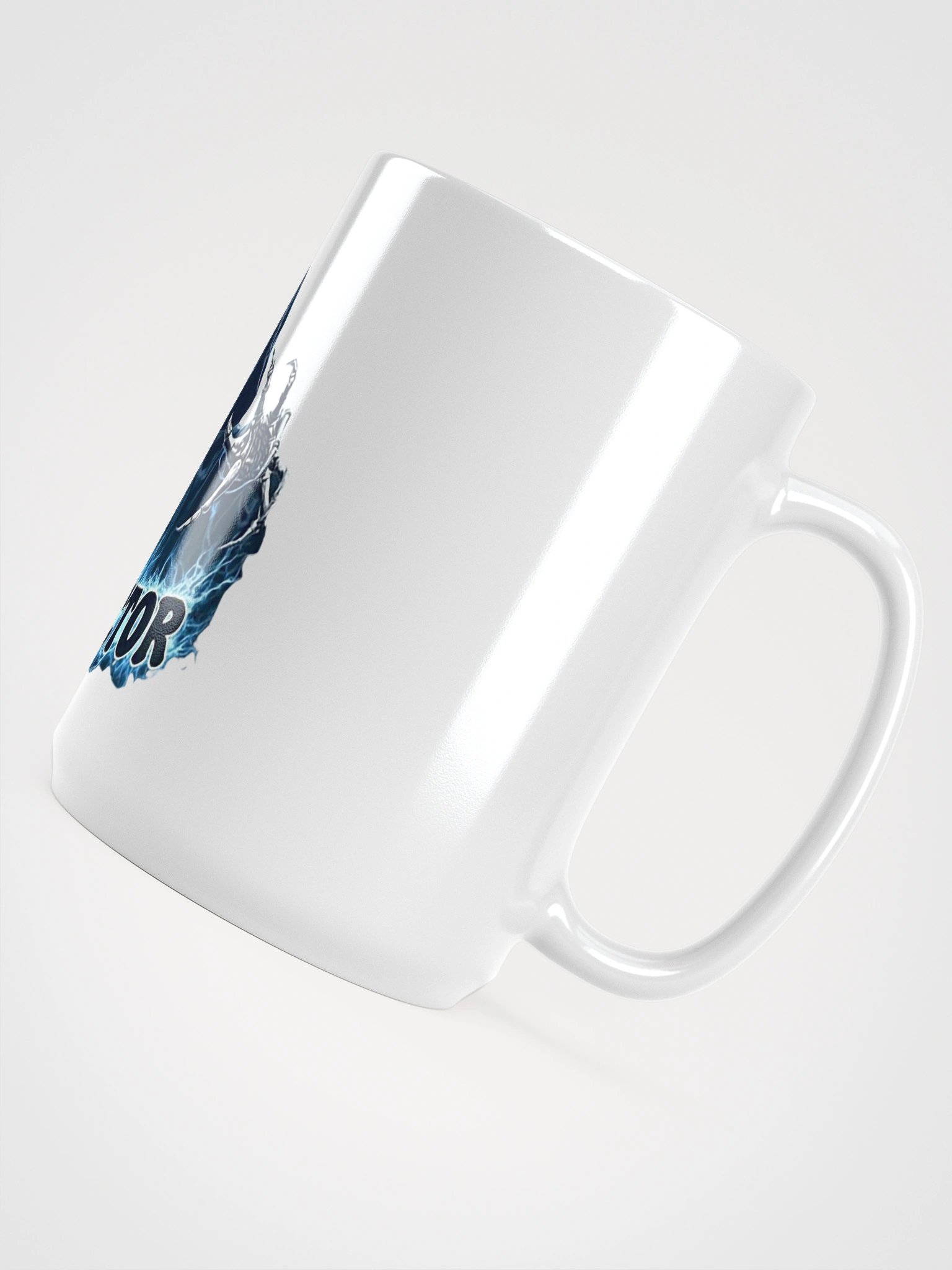 AD Ribbon Logo White Glossy Mug product image (4)