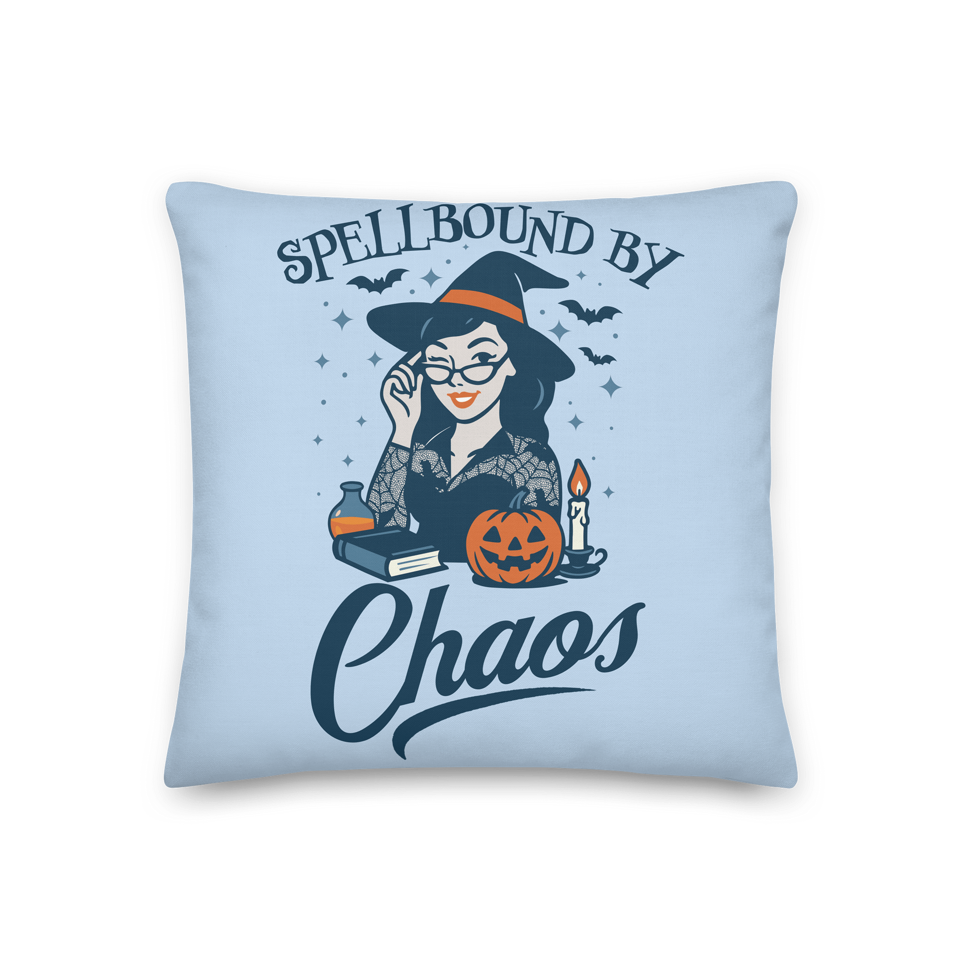 Spellbound by Chaos Halloween Pillow Blue - Limited Time! product image (1)