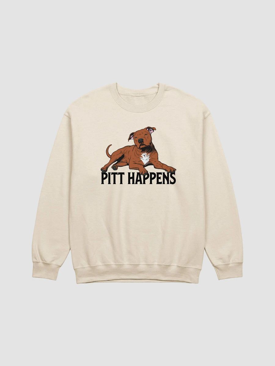 Pitt Happens Sweatshirt of a Pitbull Terrier(Red) | Funny Shirt for Pittie and Staffy Paw-rents product image (20)