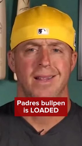 “Padres games are about to be only 4 innings long.” 😂