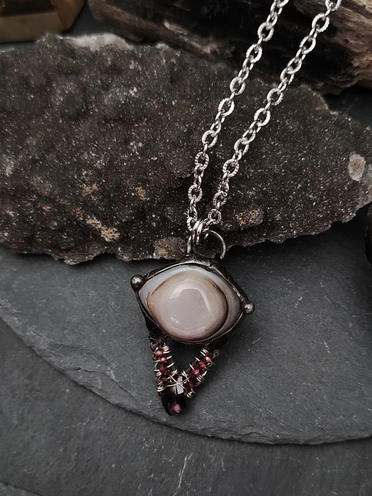 Eye Agate Oracles - Creamcicle Seer product image (2)