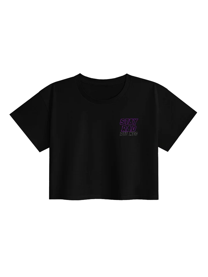 STAY RAD PURPLE CROP TOP product image (2)