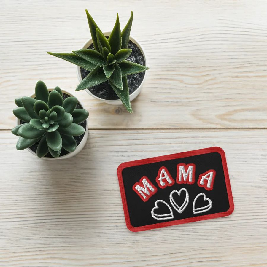 Mama's Love Embroidery Patch product image (4)