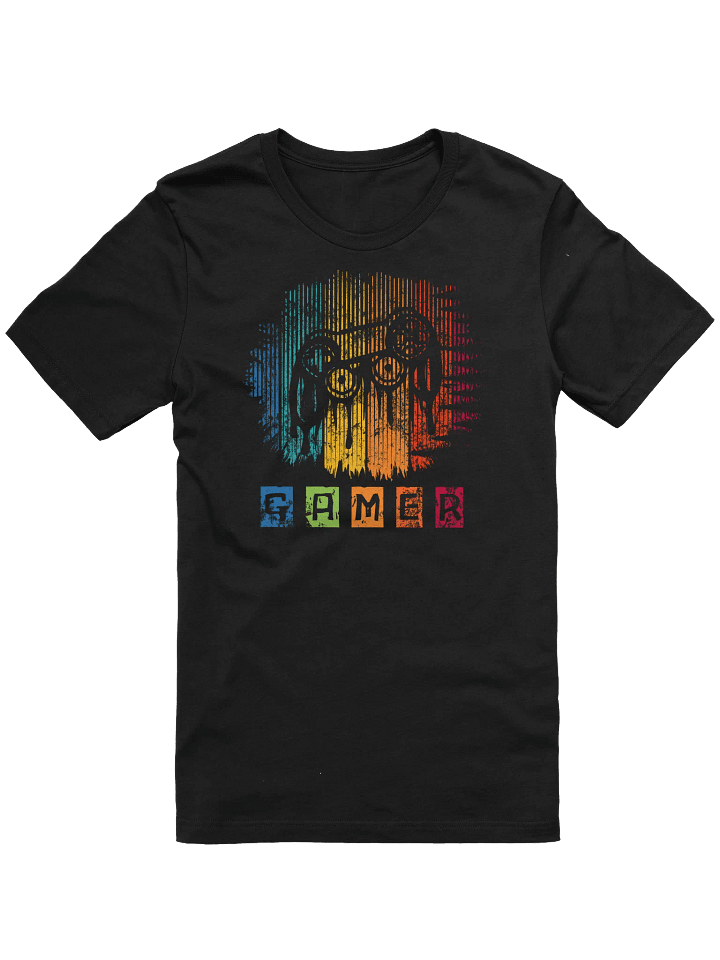 Retro Dripping Gamepad T-Shirt – Vintage 90s Gamer Style for Console & Arcade Fans product image (8)