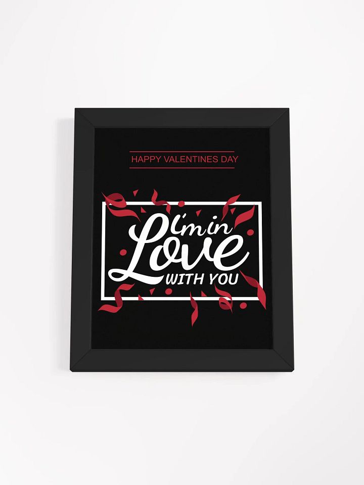 Valentine's Day Confetti Love Poster product image (8)